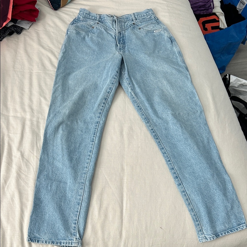Rockies Light Blue Straight Leg Pants